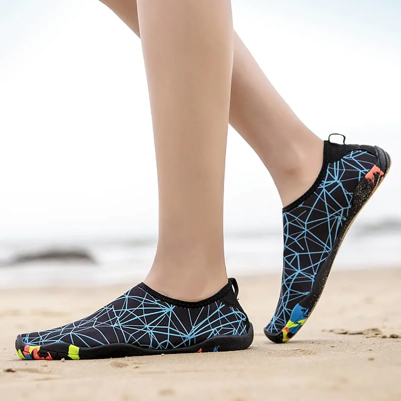 Adult Unisex Flat Water Outdoor Swimming Soft Cushion Beach Diving Water Barefoot Shoes