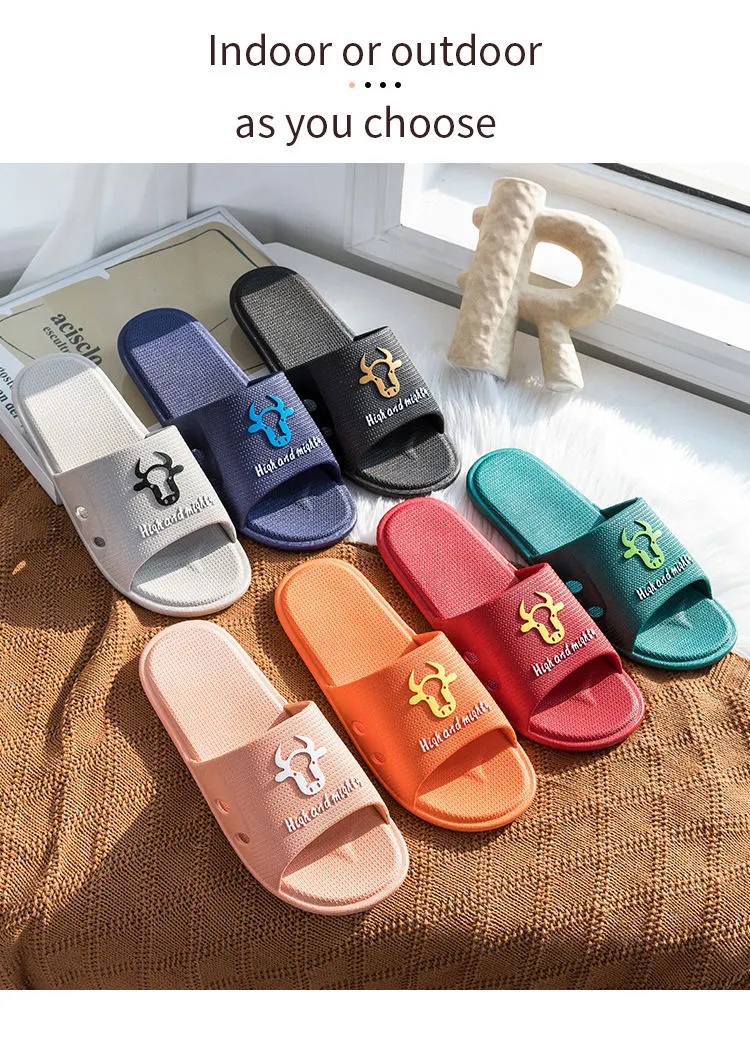 2022 Wholesale Designer Home Slippers Unisex Flat Slide Slippers